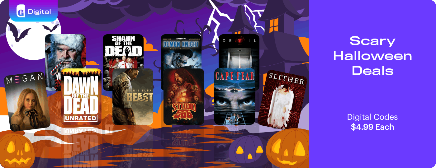 Halloween Horror - Scary Digital Code Deals
