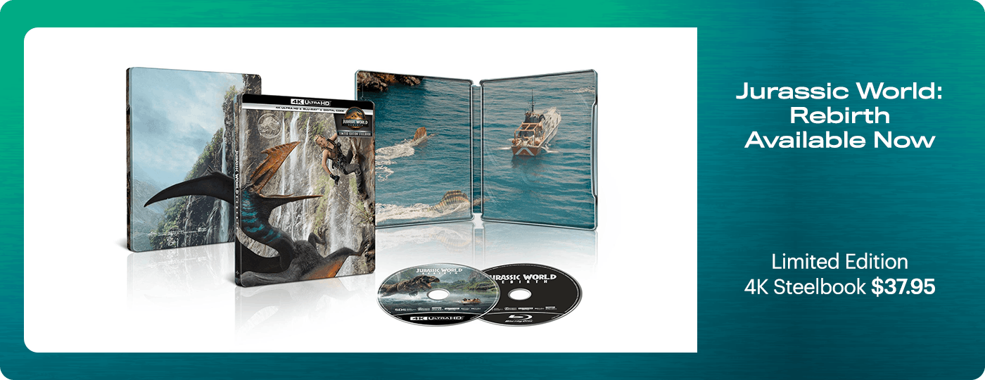 Jurassic Park, Jurassic World and Rebirth