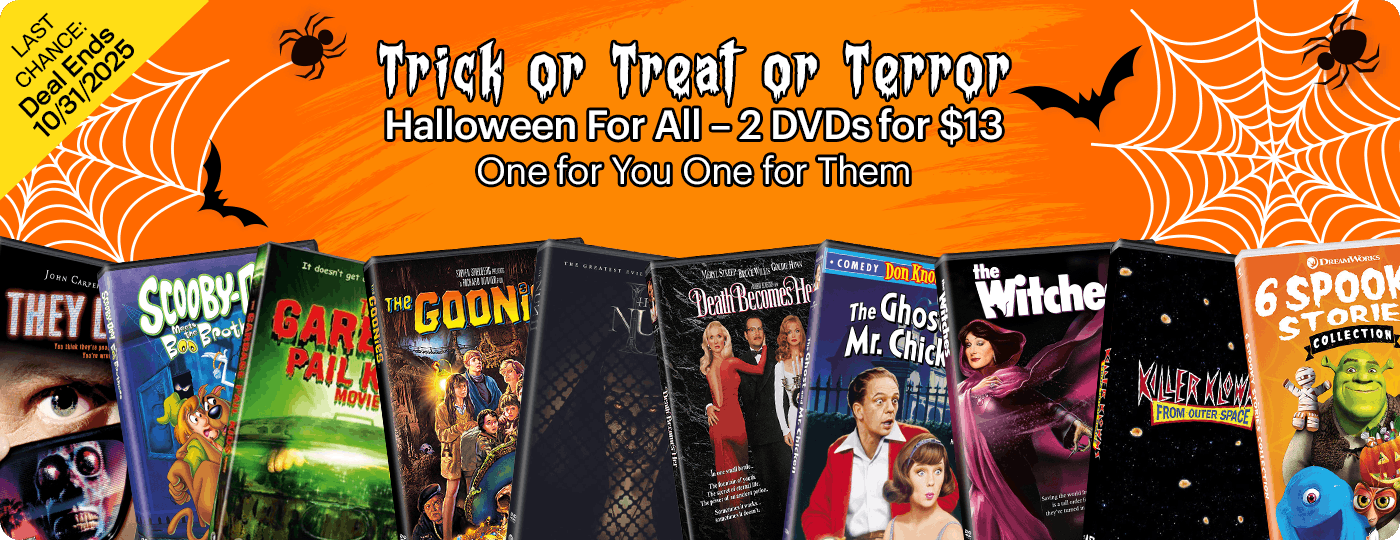 Halloween for All - 2 DVDs For $13