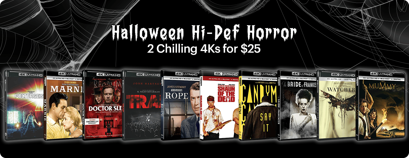 Halloween Hi-Def Horror: 4K Deals - 2 for $25