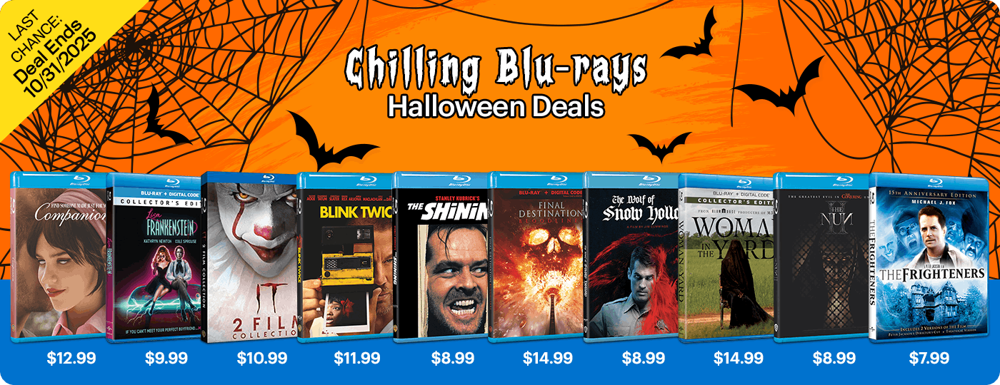 Halloween Blu-ray Chillers - Over 190 Movies