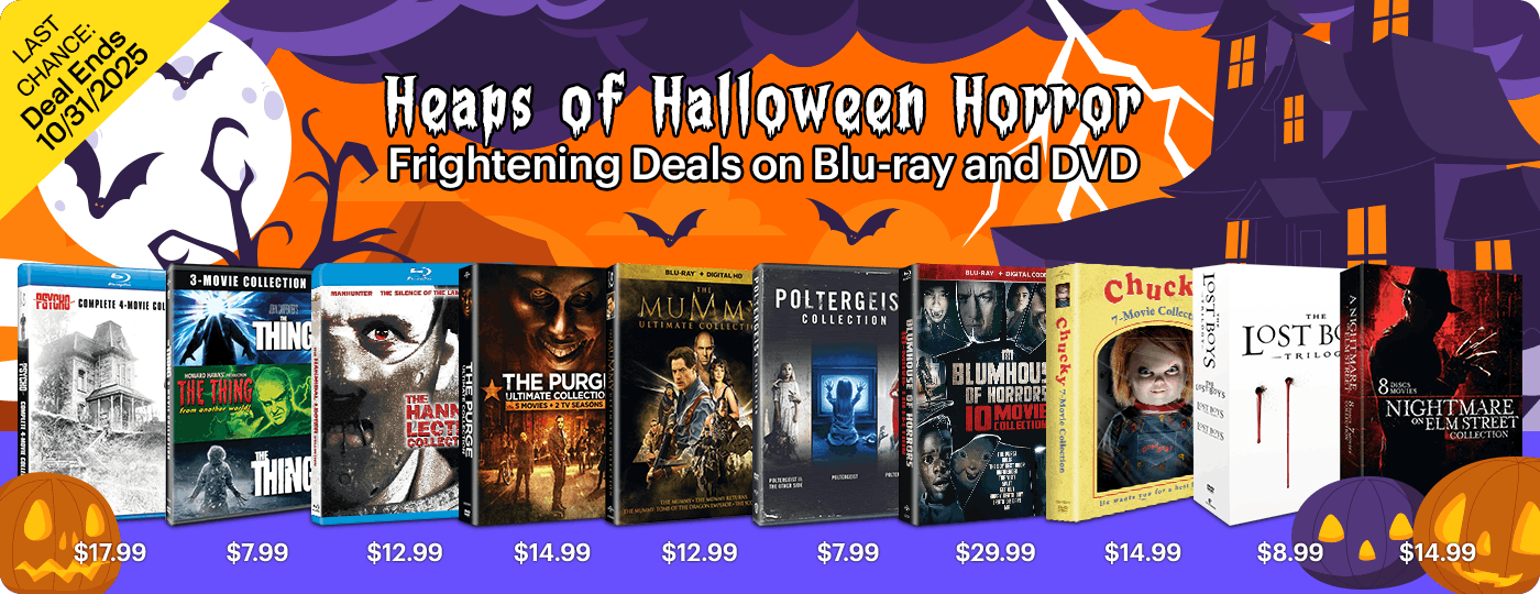 Heaps of Horror - DVD Deals on Creepy Collections
