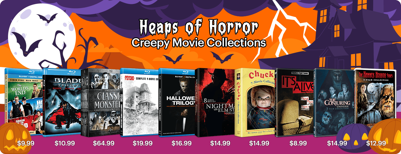 Heaps of Horror - Creepy Movie Collections