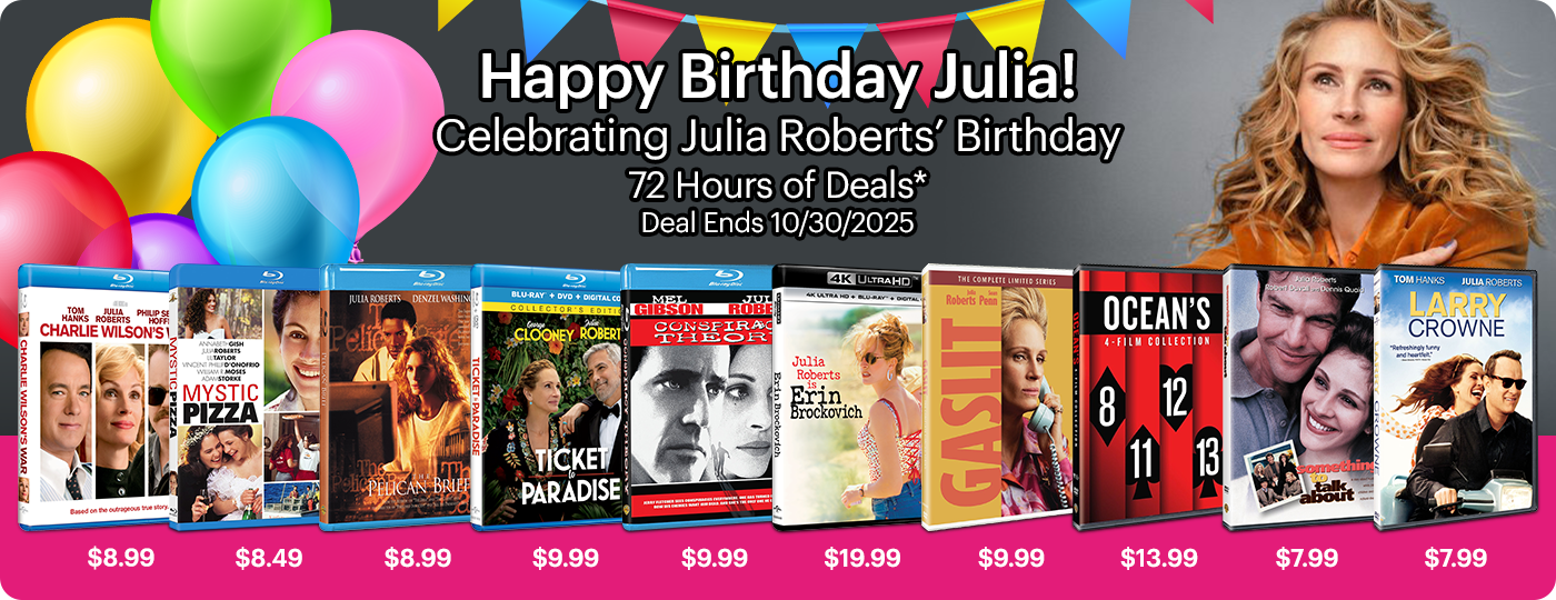 Happy Birthday - Deals on Julia Roberts