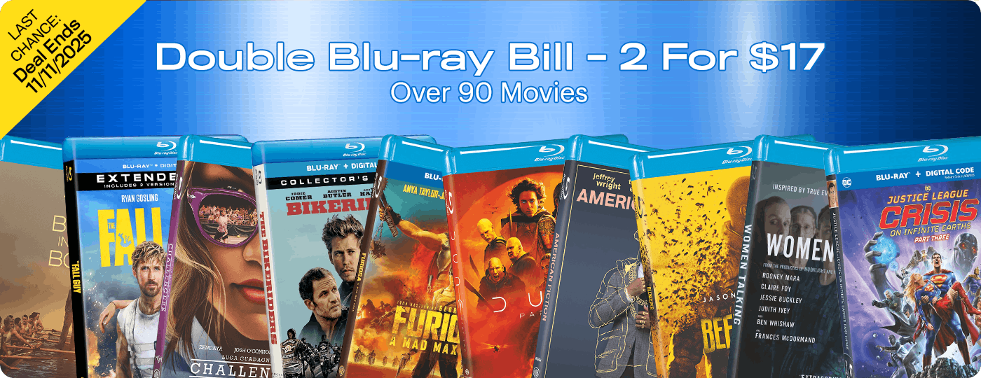 Double Blu-ray Bill - 2 for $17