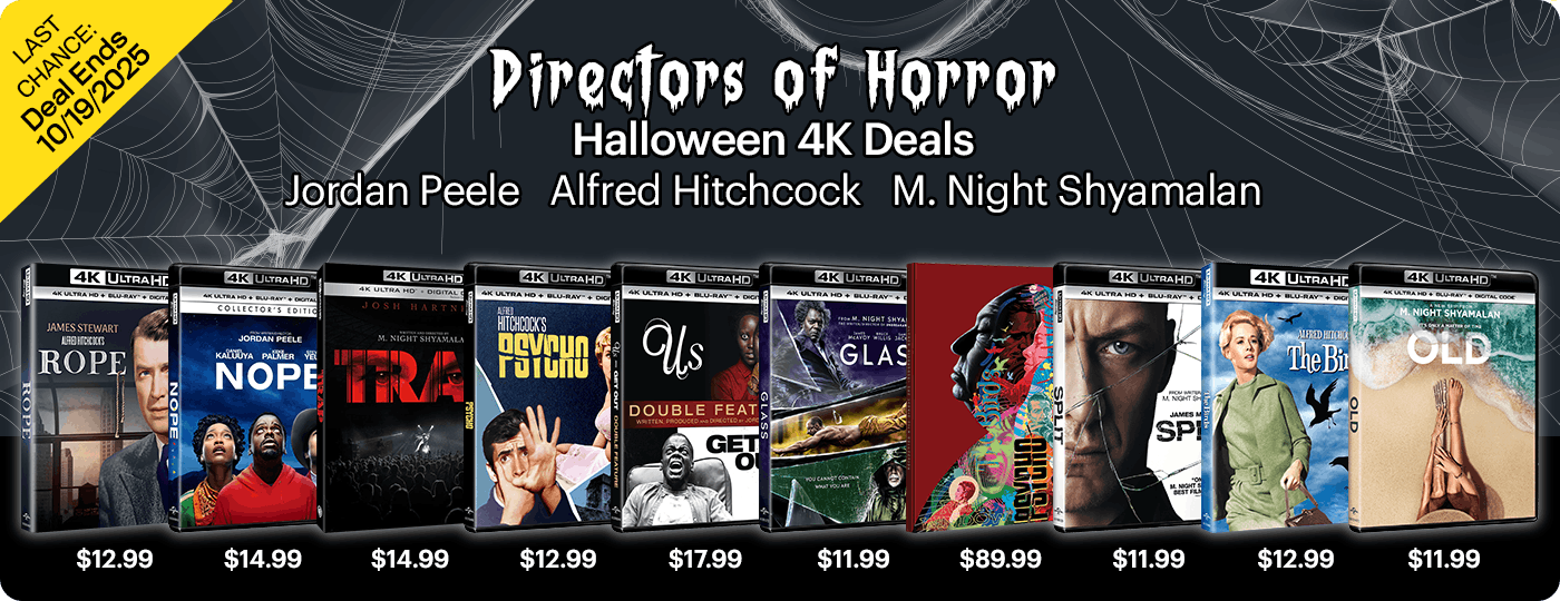 Director's of Horror - Halloween 4K Deals