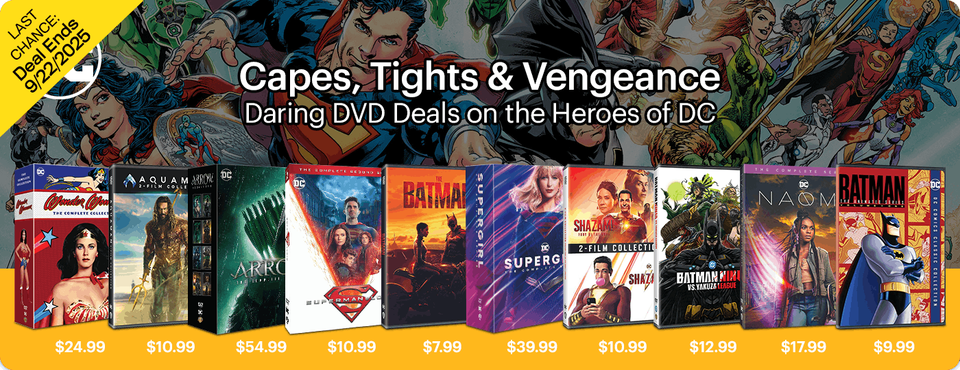 DVD Deals on DC Comics