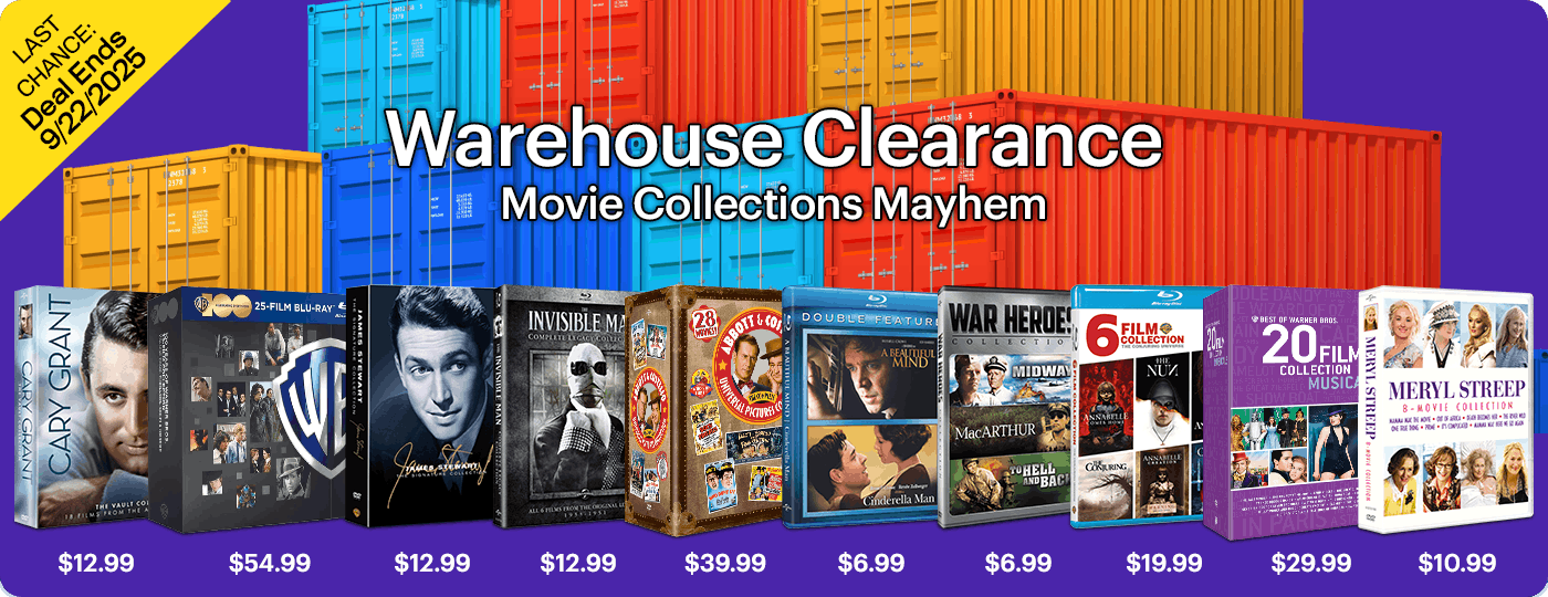 Warehouse Clearance - Movie Collections Mayhem