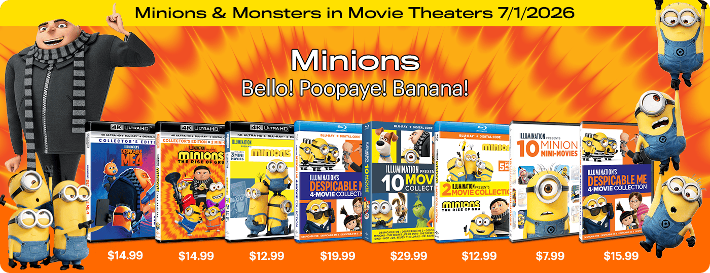 Deals on Minions & Despicable Me Movies