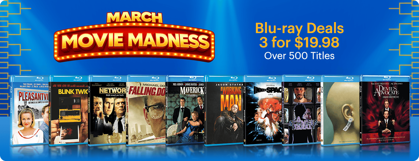 March Movie Madness: Blu-ray Deals - 3 for $19.98