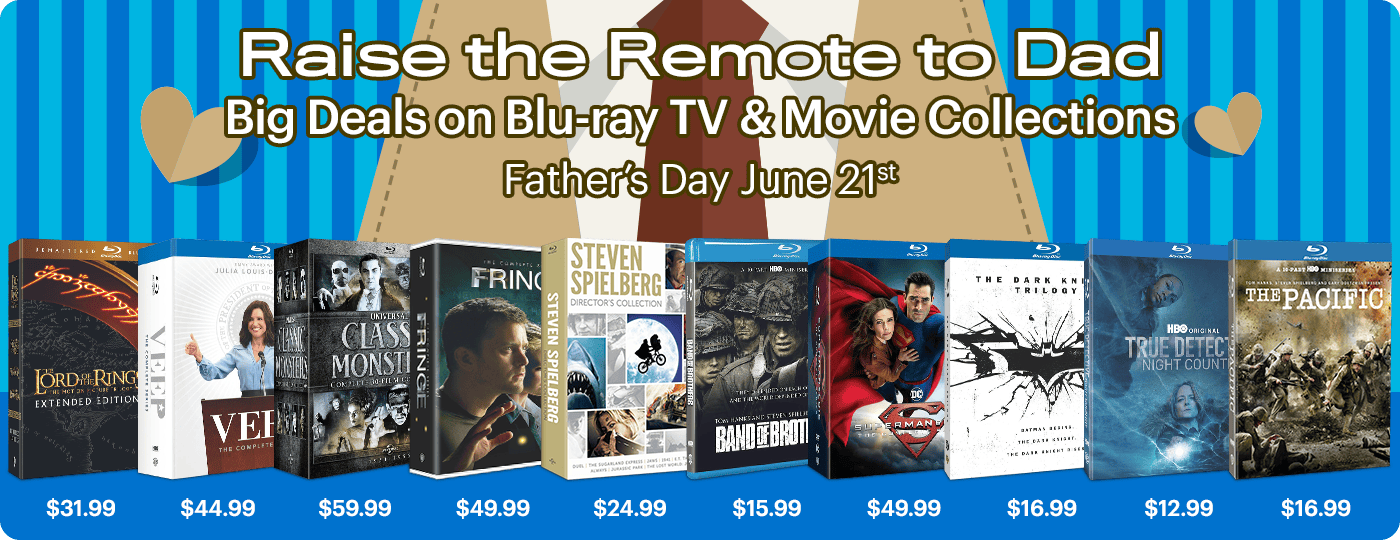 Father's Day Blu-ray Price Drops on Blu-ray Collections