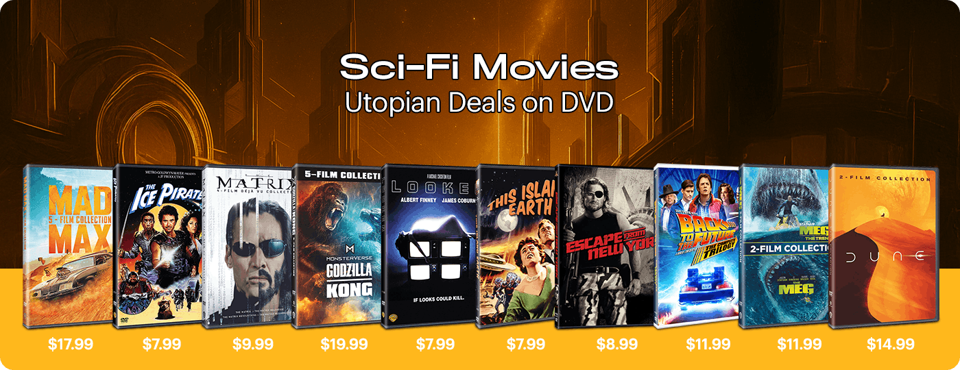 Sci-Fi Movies - Utopian DVD Deals