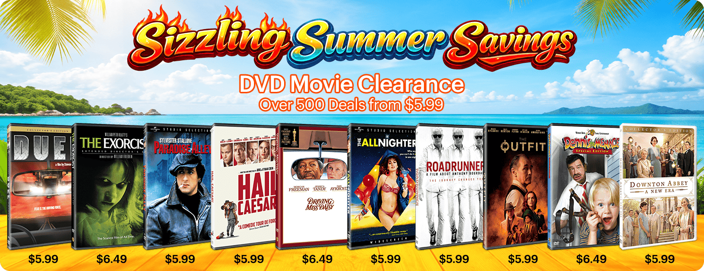 Sizzling Summer Savings - DVD Movie Clearance