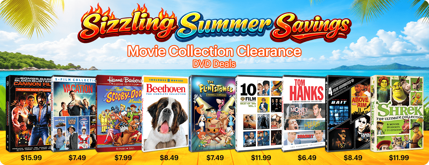 Sizzling Summer Savings - Deals on DVD Movie Collections