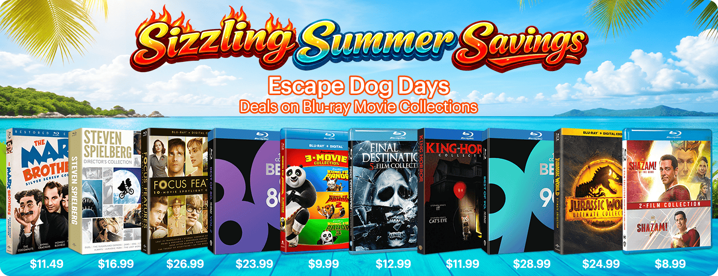 Sizzling Summer Savings - Deals on Blu-ray Movie Collections