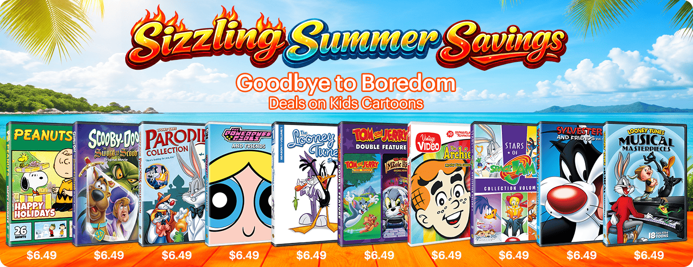 Sizzling Summer Savings - DVD Deals on Kid's Cartoons