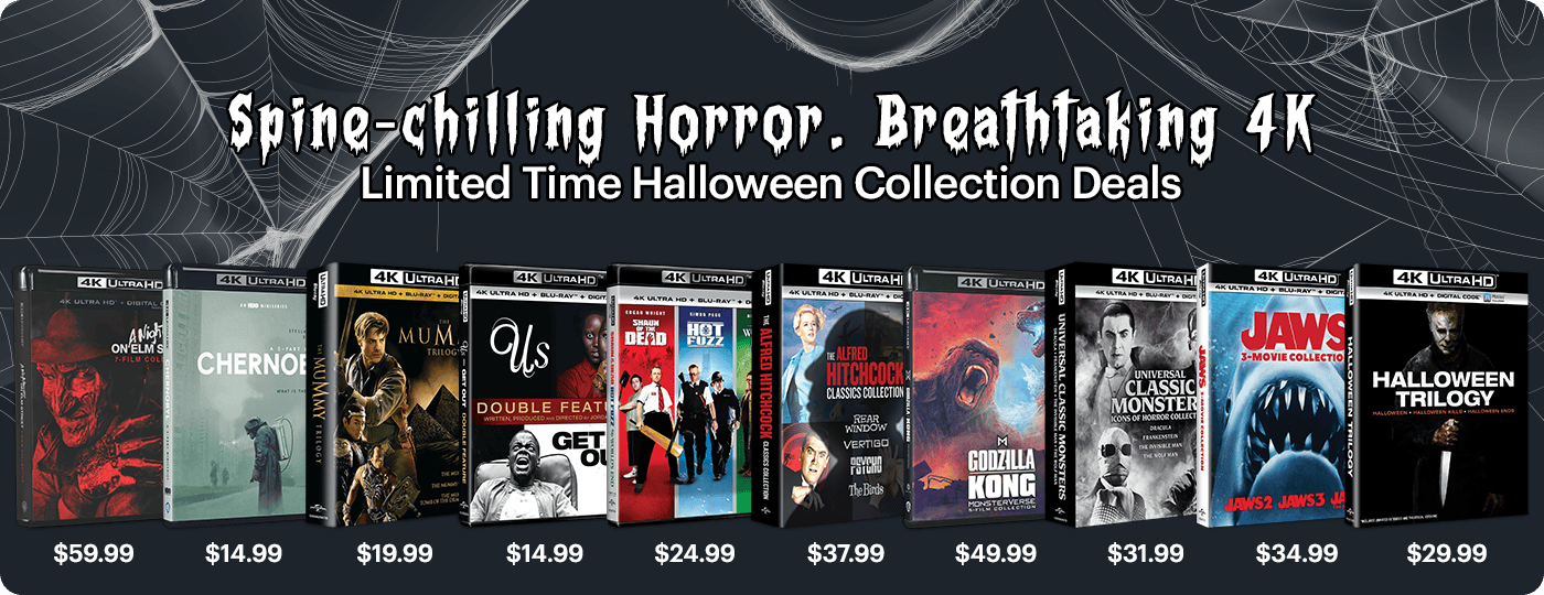Halloween Movie Collections - 4K UHD Limited Time Deals