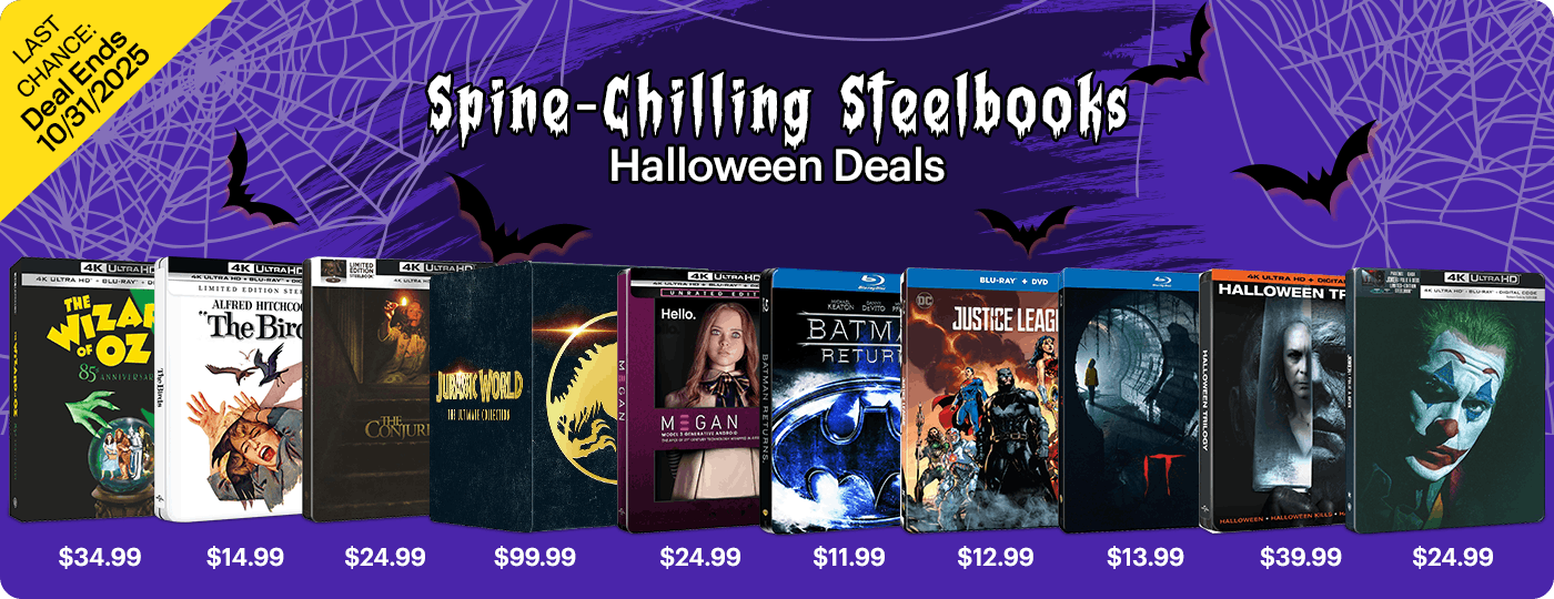 Spine-Chilling Steelbooks - Halloween Horror