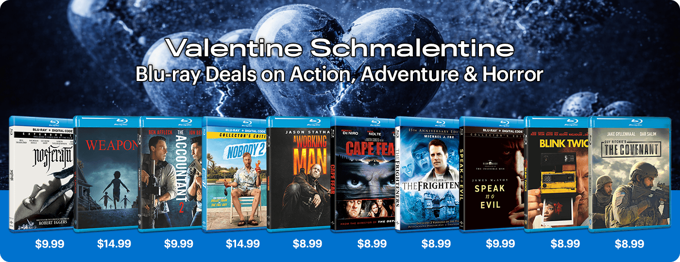 Anti- Valentine - Blu-ray Deals on Action, Adventure  & Horror