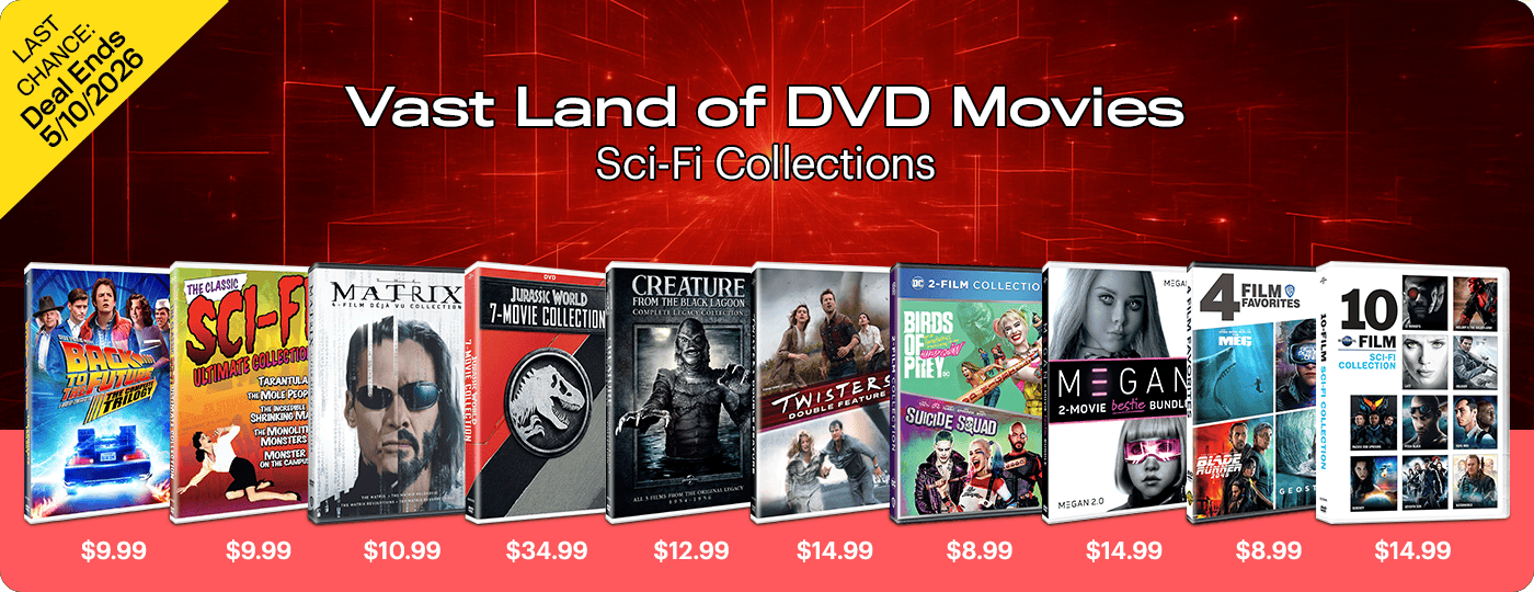 DVD Deals - Sci-Fi Movie Collections
