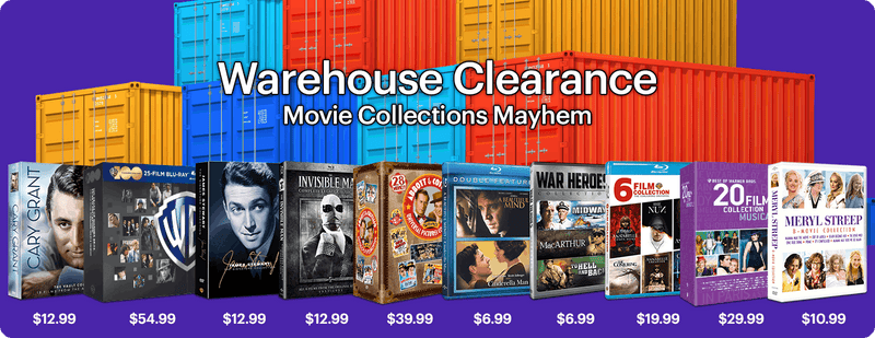 Warehouse Clearance - Movie Collections Mayhem
