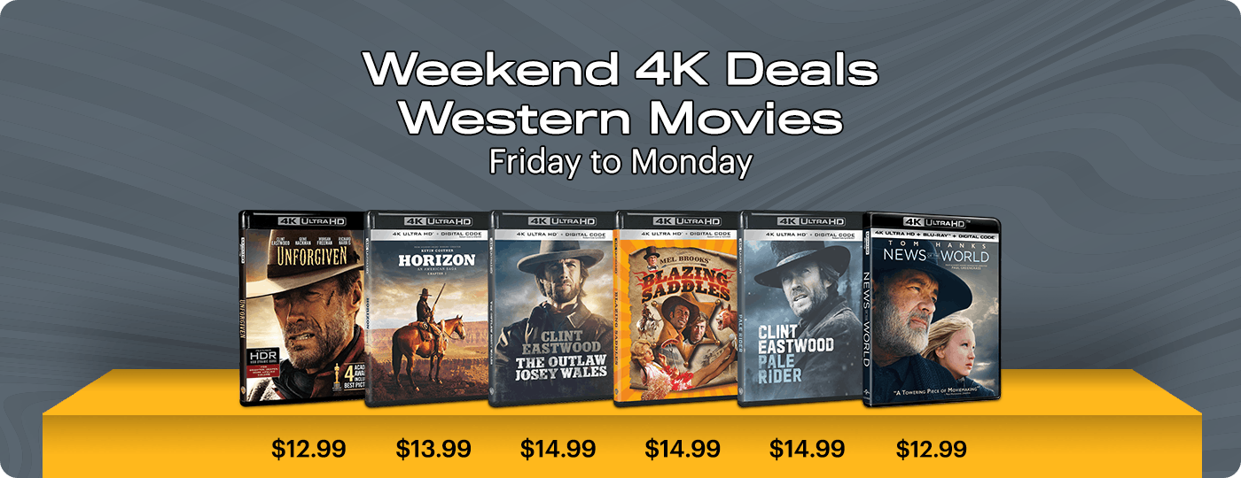 4K UHD Weekend Deals: Friday to Monday.