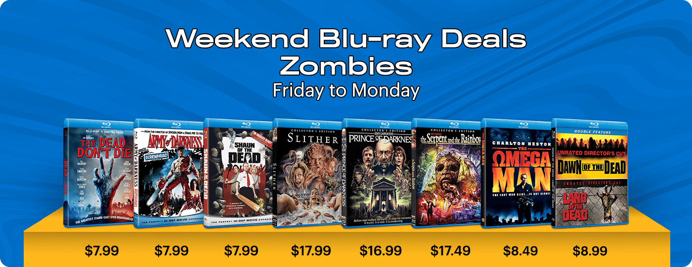 Blu-ray Weekend Deals - Friday to Monday: Zombies