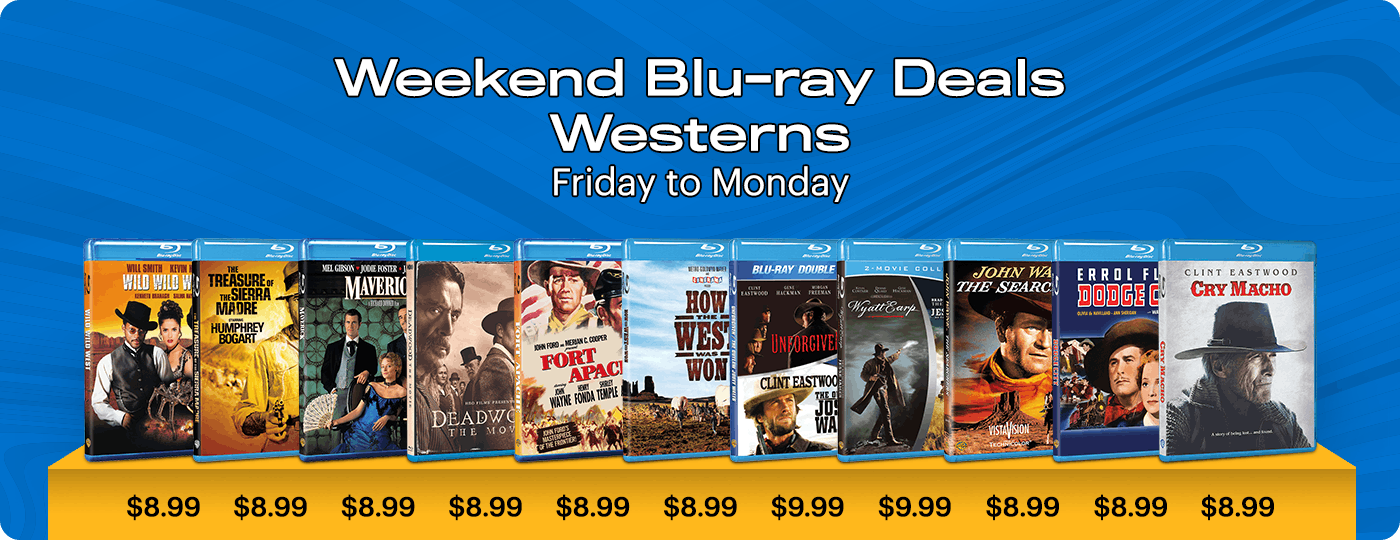 Blu-ray Weekend Deals - Friday to Monday