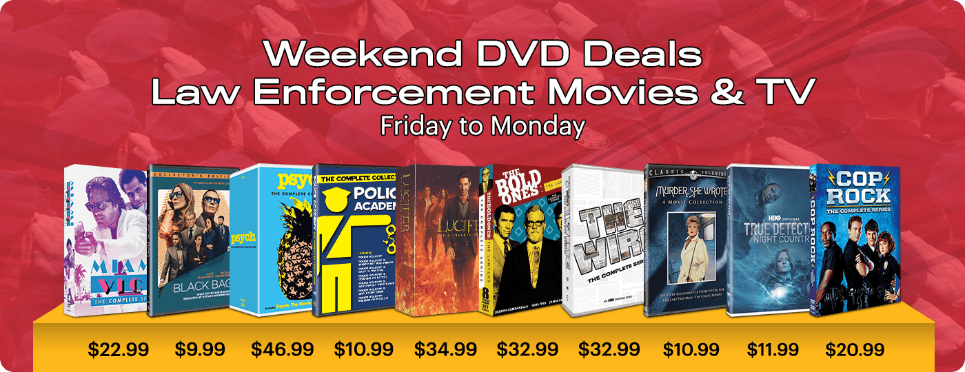 DVD Weekend Deals - Friday to Monday: Law Enforcement