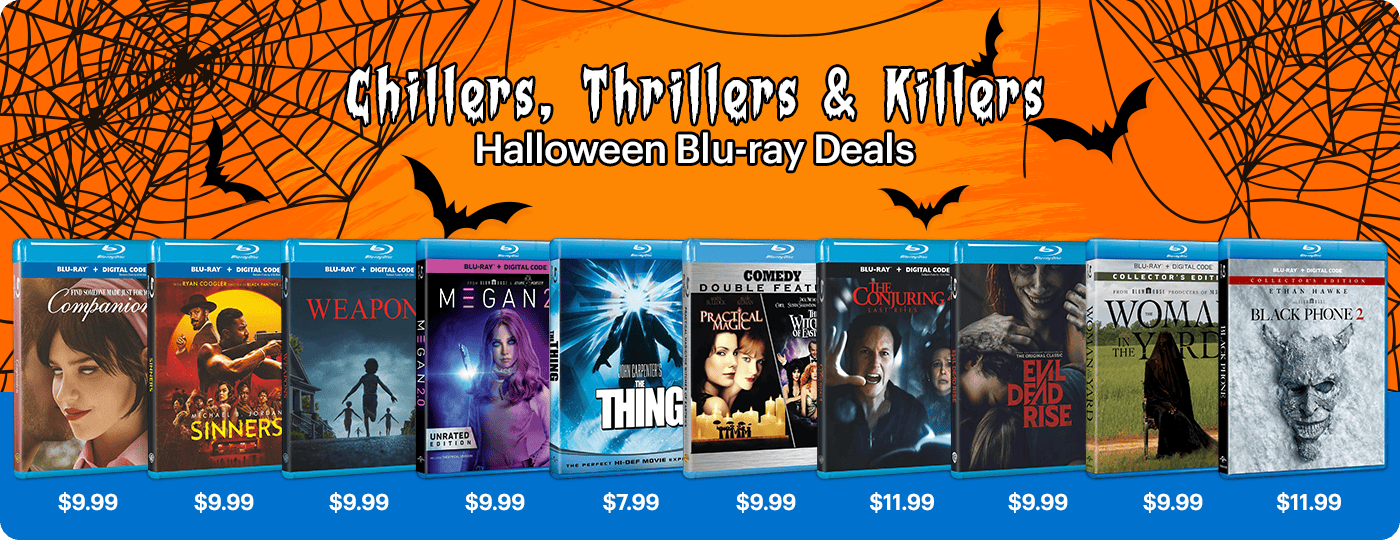 Chillers, Thrillers & Killers - Halloween Blu-ray Movies