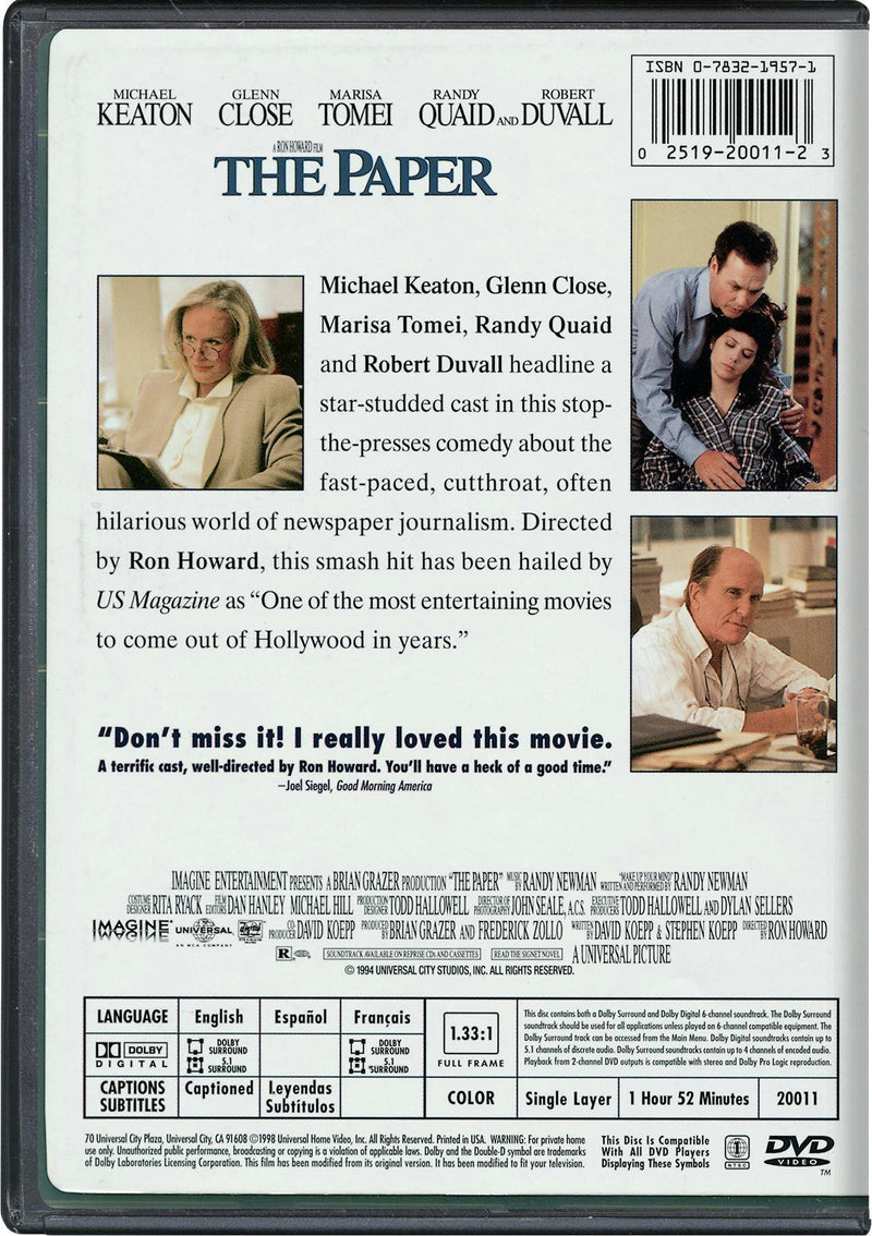 The Paper [DVD]