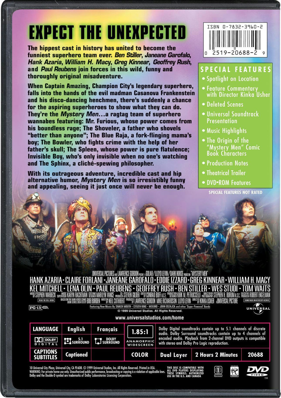 Mystery Men [DVD]