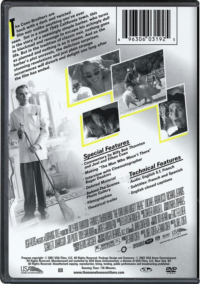 The Man Who Wasn't There [DVD]