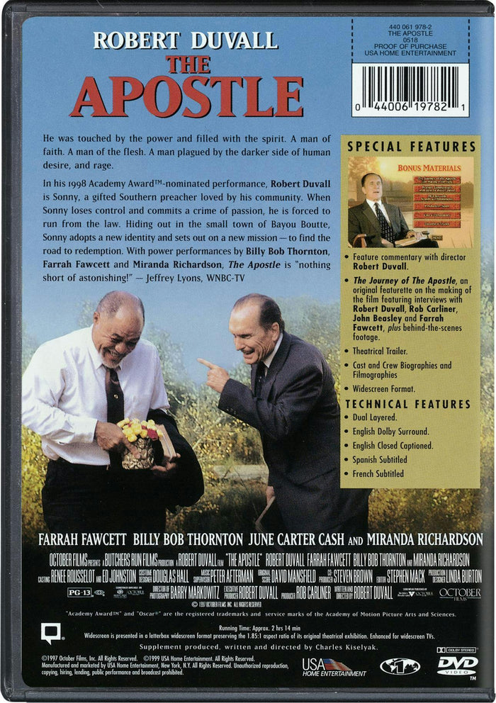The Apostle [DVD]