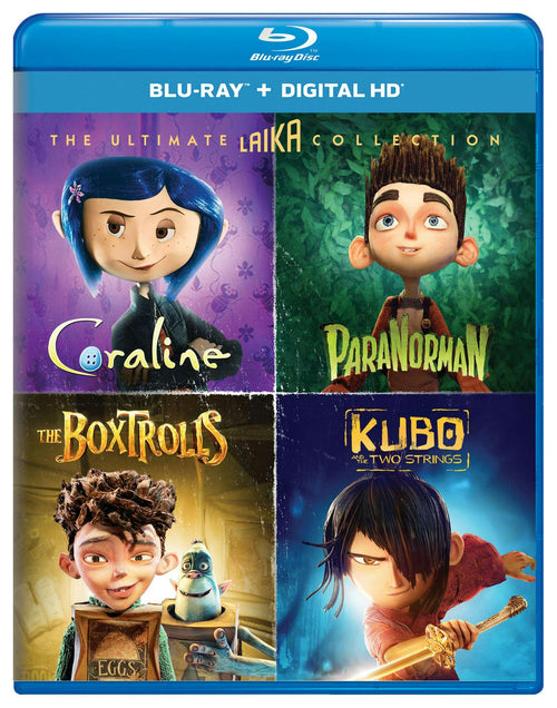 Coraline/ParaNorman/The Boxtrolls/Kubo and the Two Strings [Blu-ray]