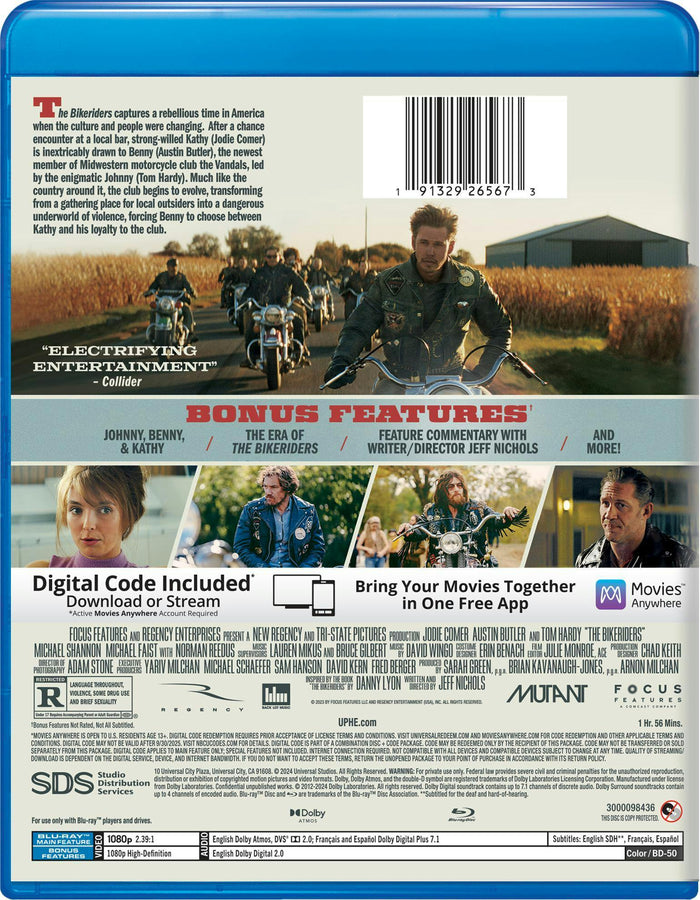 The Bikeriders [Blu-ray]