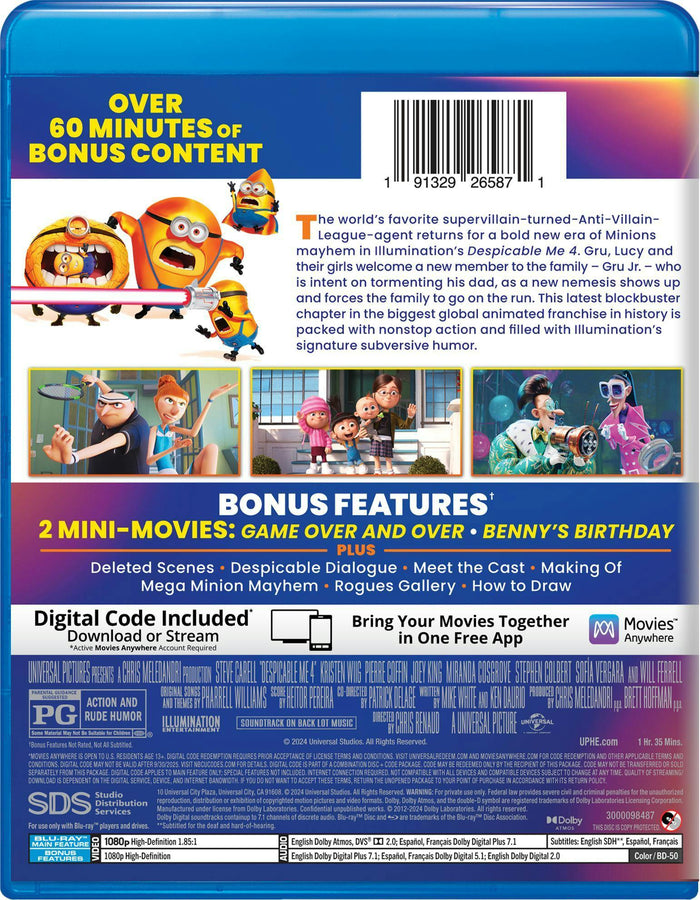 Despicable Me 4 [Blu-ray]