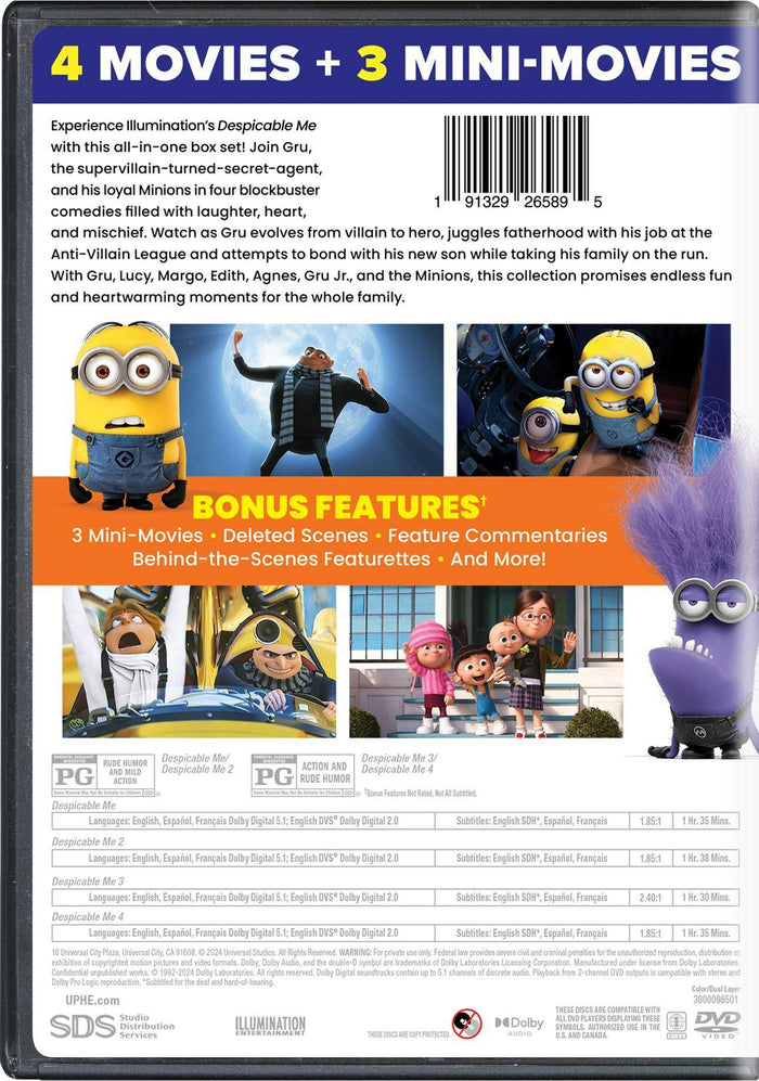 Despicable Me 4-Movie Collection [DVD]