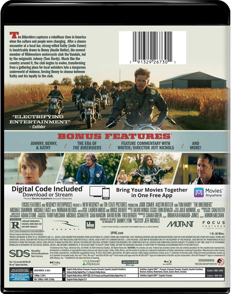 The Bikeriders (4K Ultra HD) [UHD]