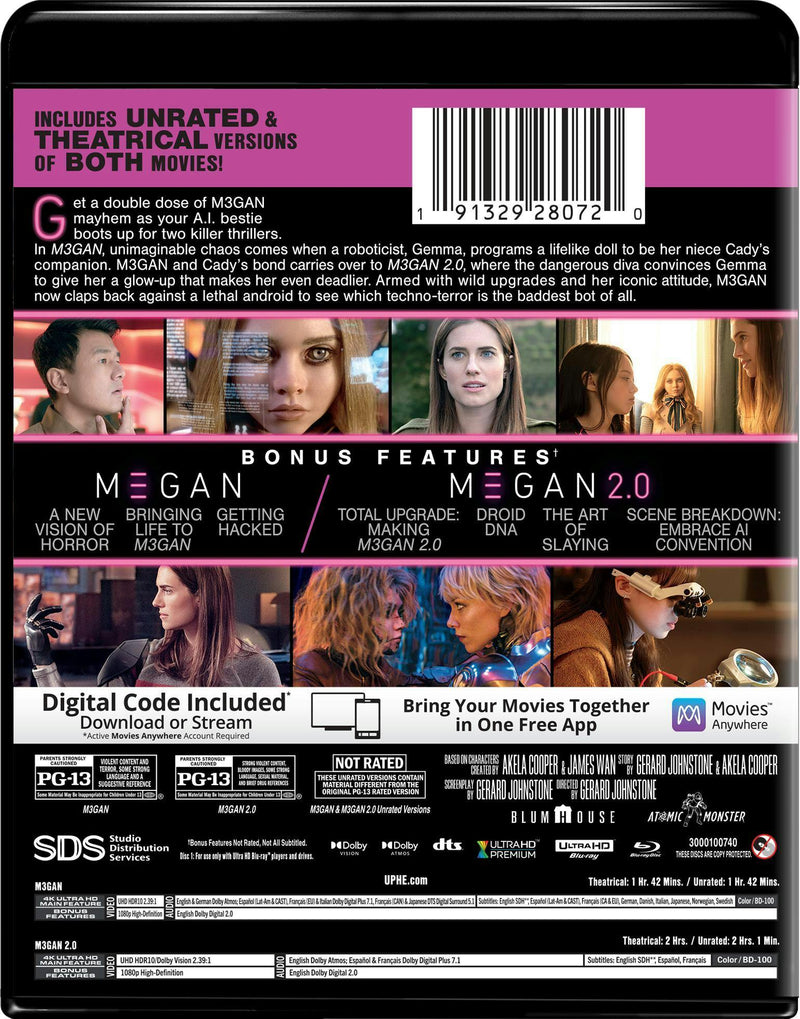 M3GAN 2-Movie Collection [UHD]