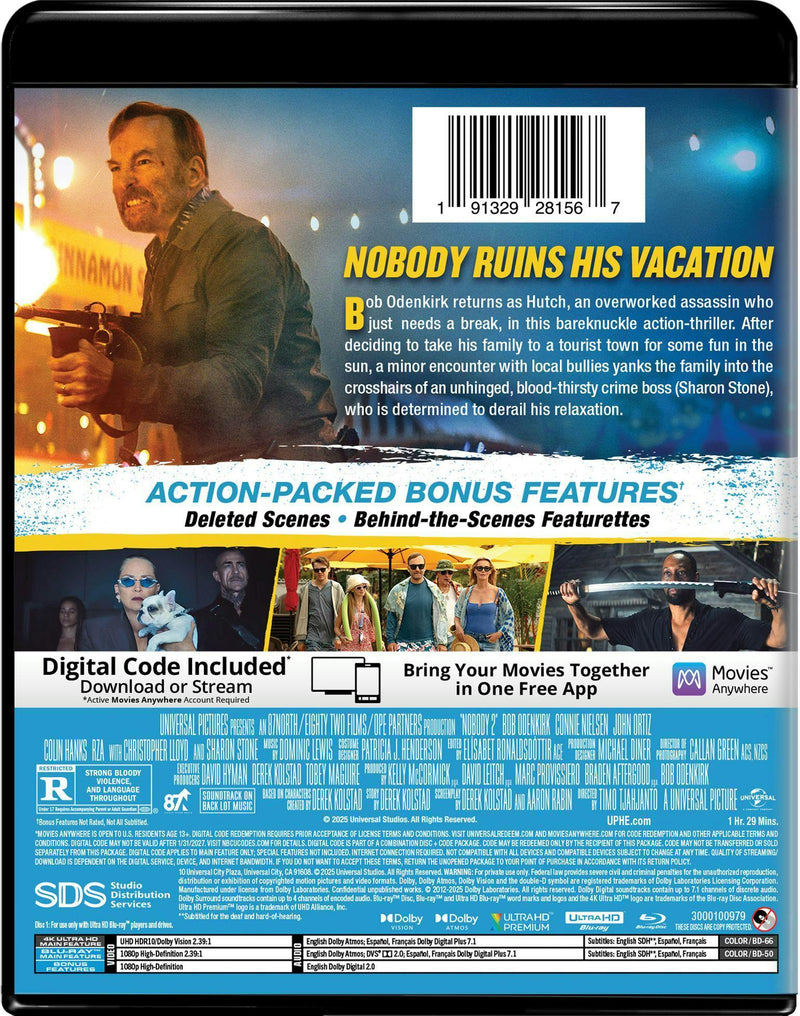 Nobody 2 (4K Ultra HD + Blu-ray + Digital) [UHD]