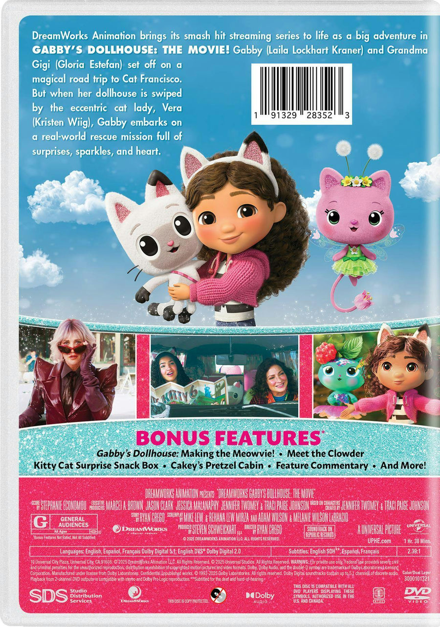 Gabby's Dollhouse: The Movie [DVD]
