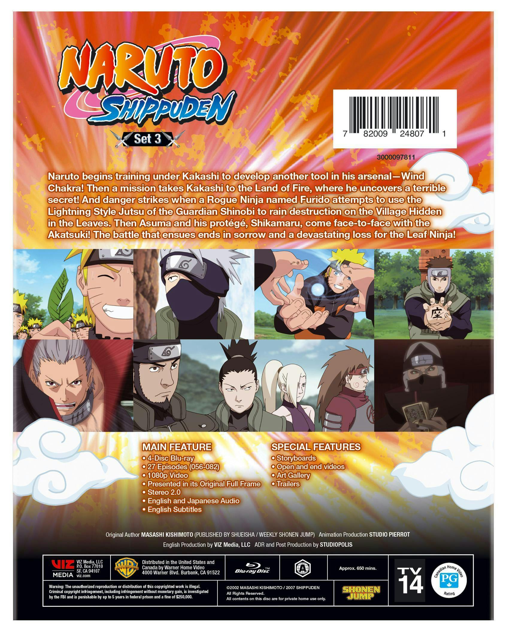 Naruto Shippuden Set 3 [Blu-ray] – GRUV Entertainment