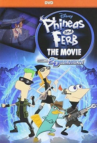 Disney Phineas And Ferb The Movie: Across The 2nd Dimension [DVD]
