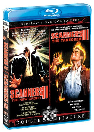 Scanners II: The New Order / Scanners III: The Takeover [Double Feature] [Blu-ray]
