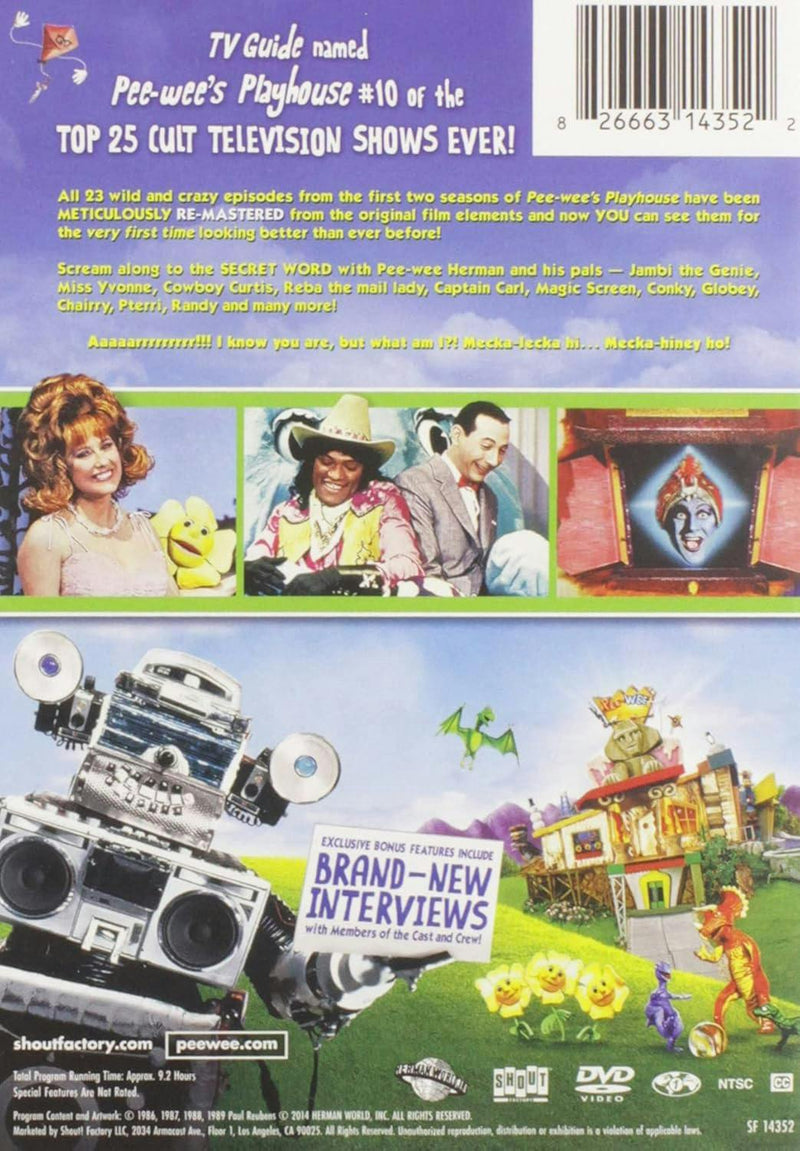 Pee-wee's Playhouse: Seasons 1 & 2 - Special Edition [DVD]