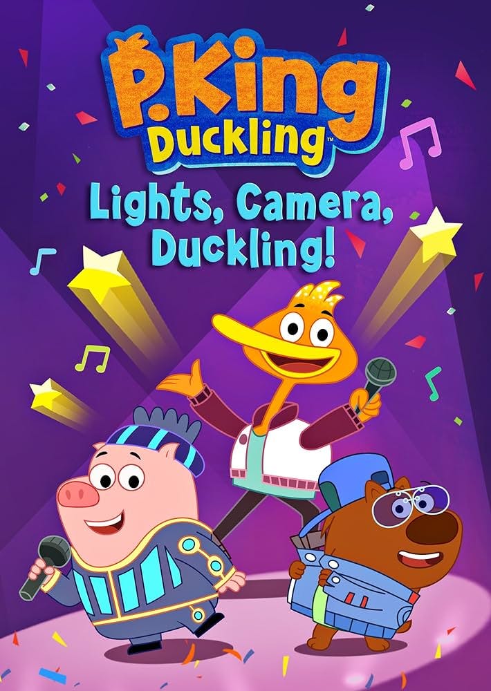 P. King Ducklng: Lights, Camera, Duckling! [DVD]