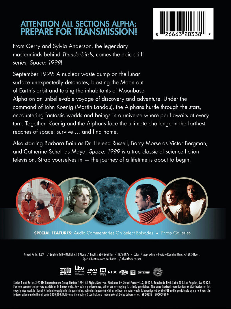 Space: 1999 - The Complete Series [DVD]