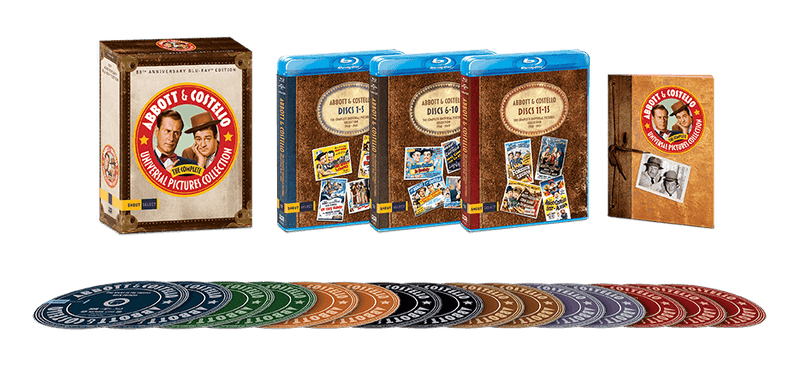Abbott & Costello: The Complete Universal Pictures Collection (80th Anniversary Edition) [Blu-ray]