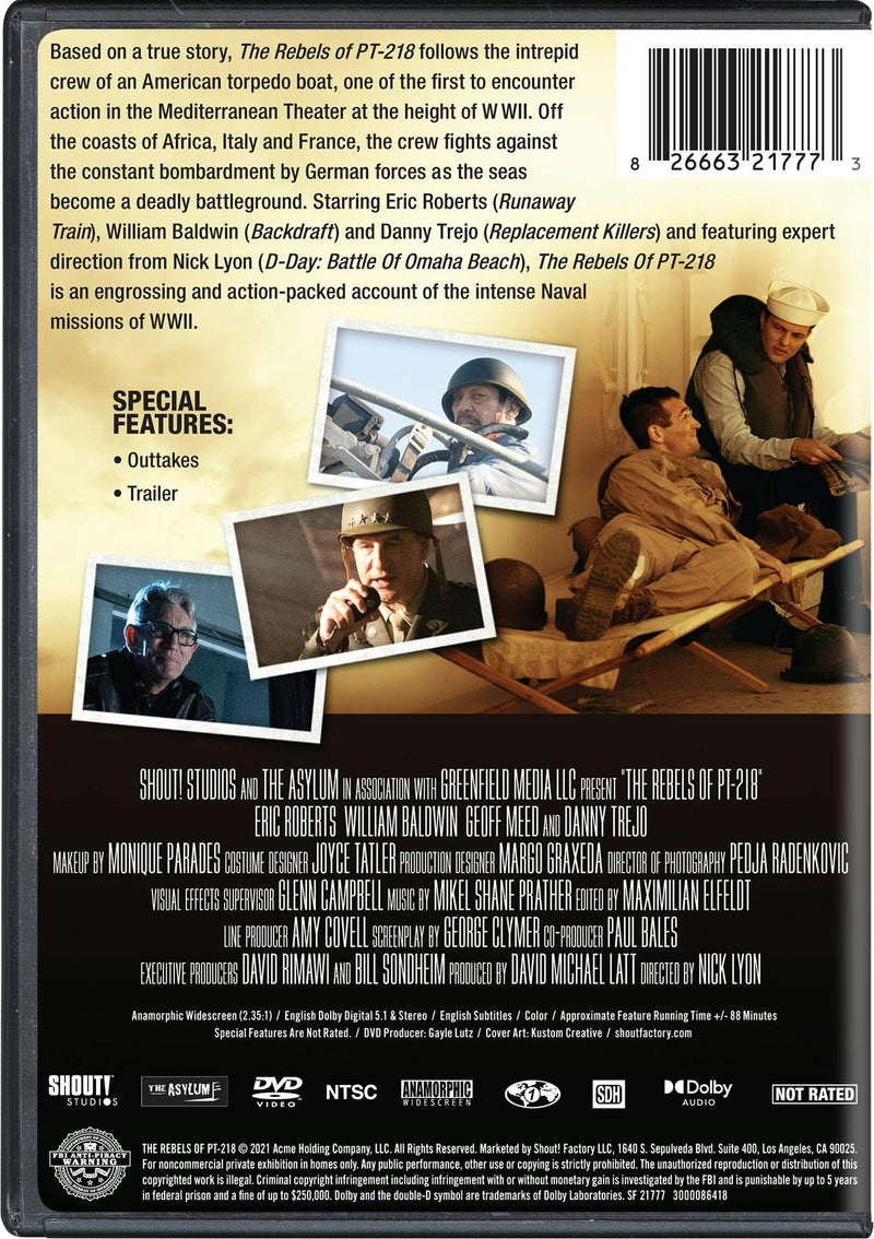 The Rebels of PT-218 [DVD]